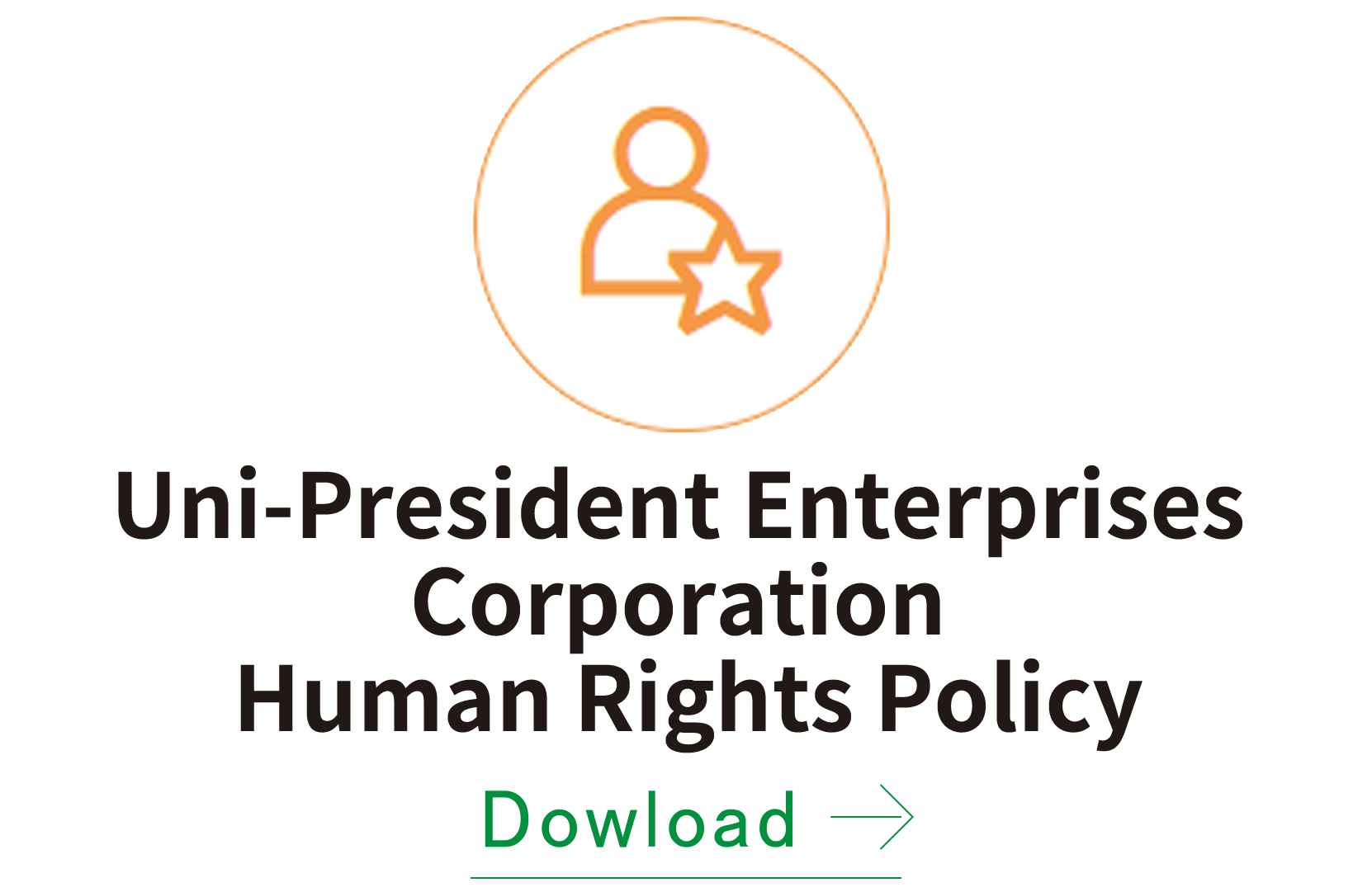 Uni-President Enterprises Corporation Human Rights Policy